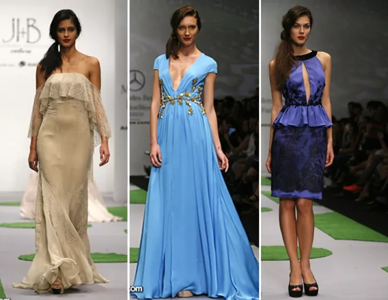 Propuestas urbanas, naif, de noche y masculinas sobresalieron durante la tercera jornada del marco de la moda capitalino, Fashion Week México.