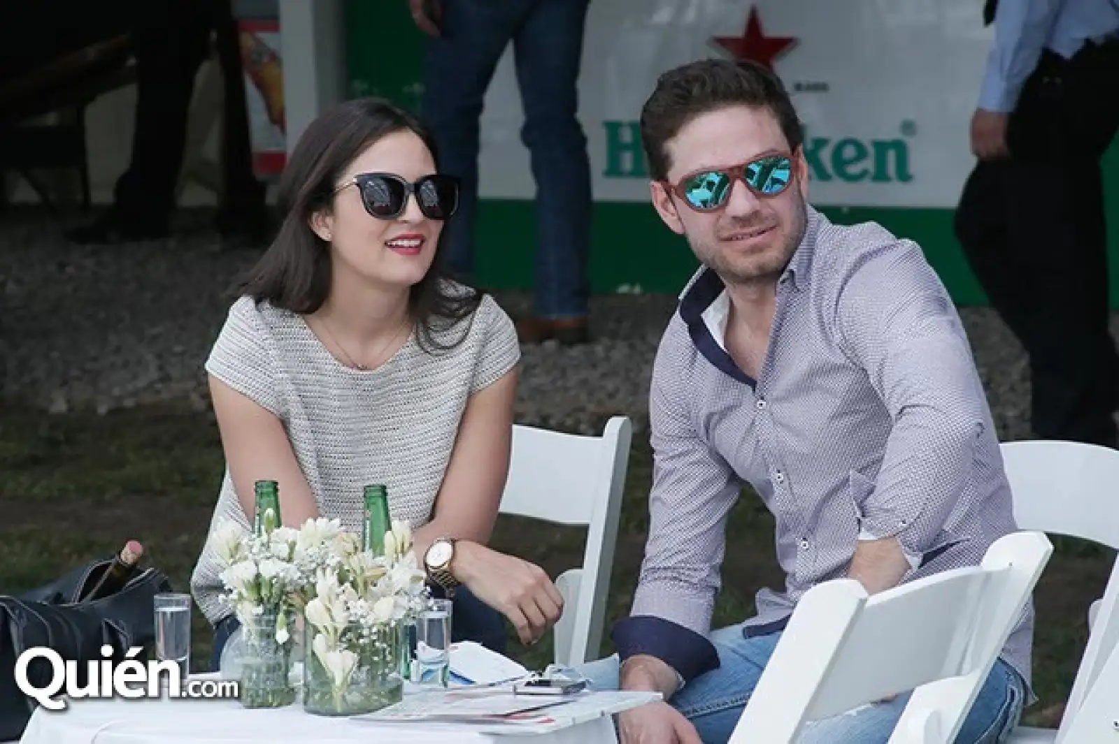 Pamela Arce y Carlo Garsini