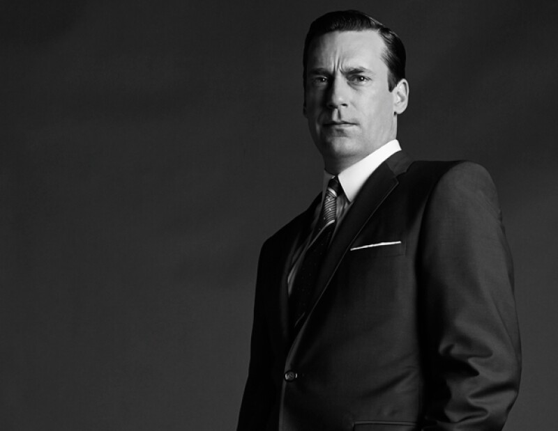 Jon Hamm como Don Draper en Mad Men