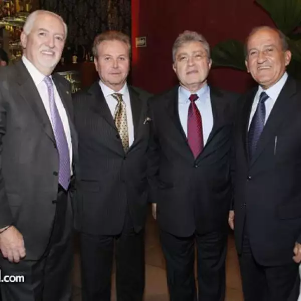 Fuad Harfuch,Ricardo Henaine,Nourad Mahmond y Maroun Nader