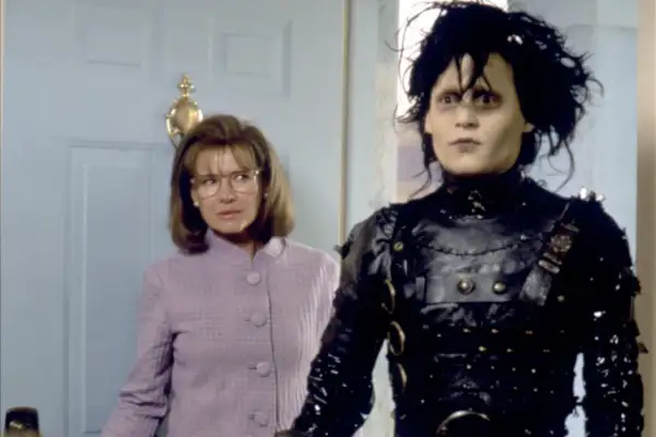 el joven manos de tijera tim burton pelicula 