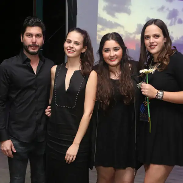 Josue Jiménez, Selva Lam, Ana Isabel Gándara y Camila Ross