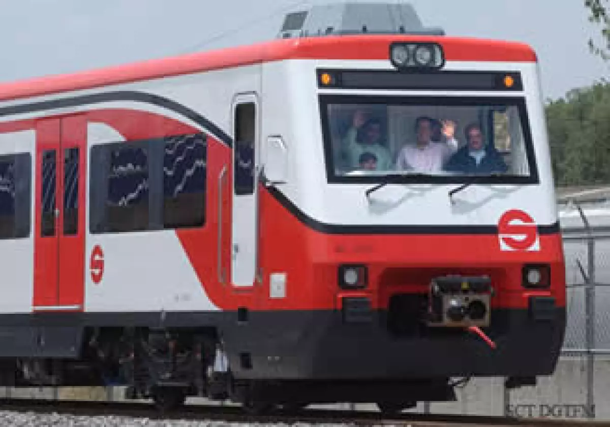 El tren Suburbano 3 irá de Chalco a Nezahualcóyotl. (Foto: Cortesía SCT)