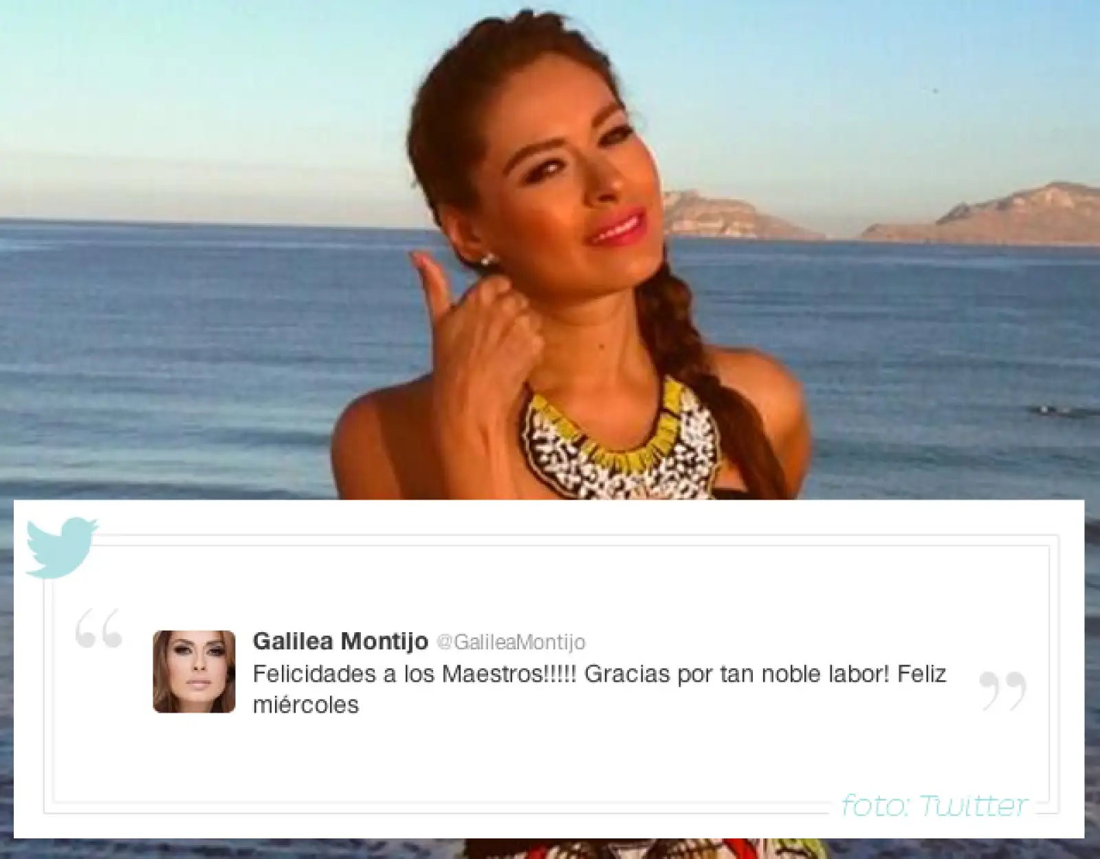 Galilea Montijo.