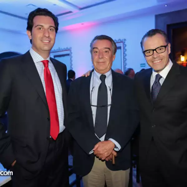 Peter Checa, Gilberto Valenzuela y Alejandro Vallarino