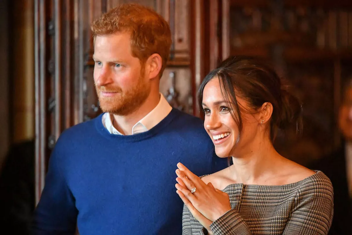 Prince Harry and Meghan Markle visit to Cardiff, Wales, UK - 18 Jan 2018