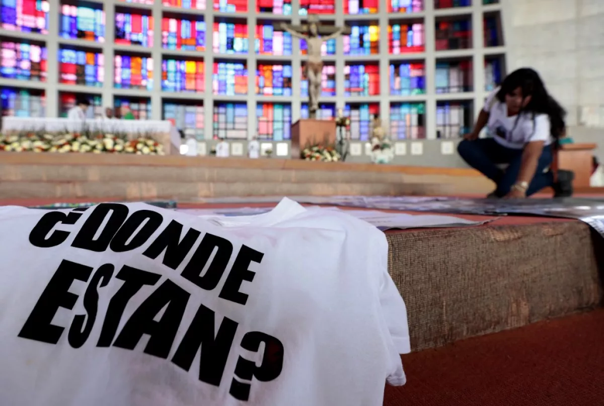 MEXICO-DISAPPEARED-PILGRIMAGE