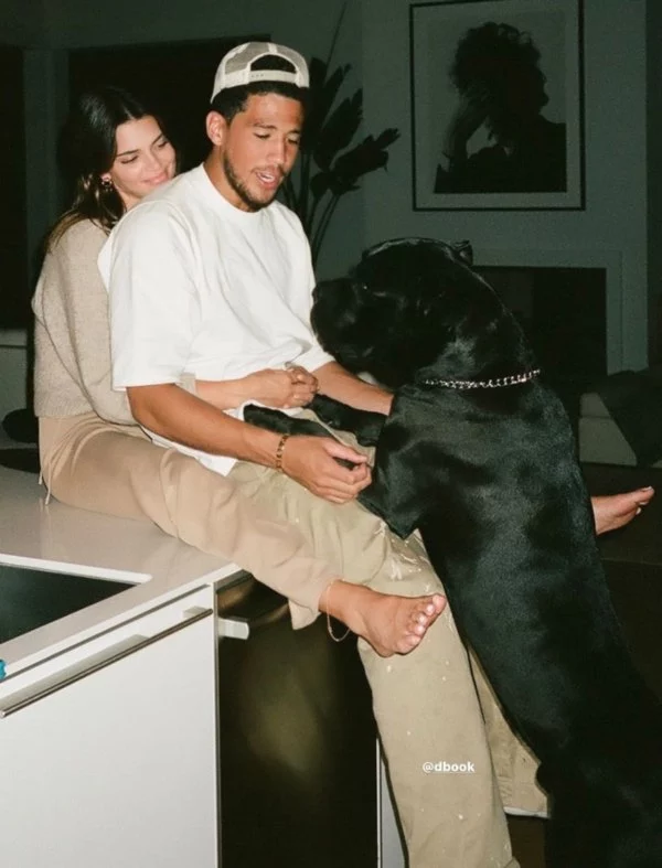 Kendall Jenner y Devin Booker 