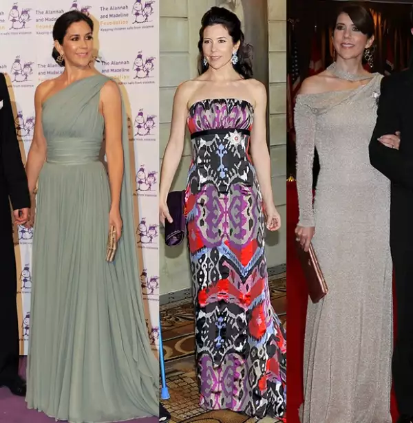 Mary se ve espectacular de largo.