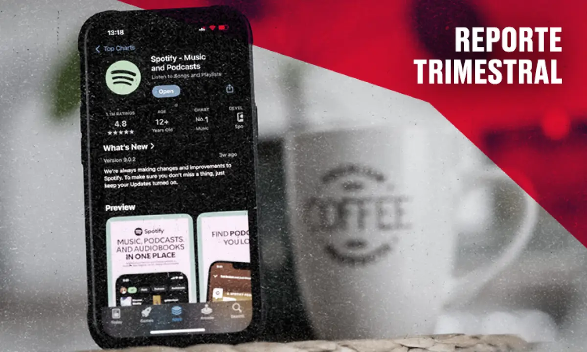 Spotify pierde 86 millones de euros 