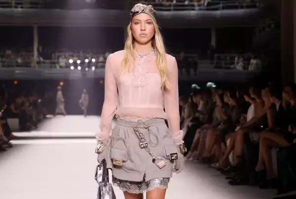 Fendi show, Runway, New York Fashion Week, USA - 09 Sep 2022