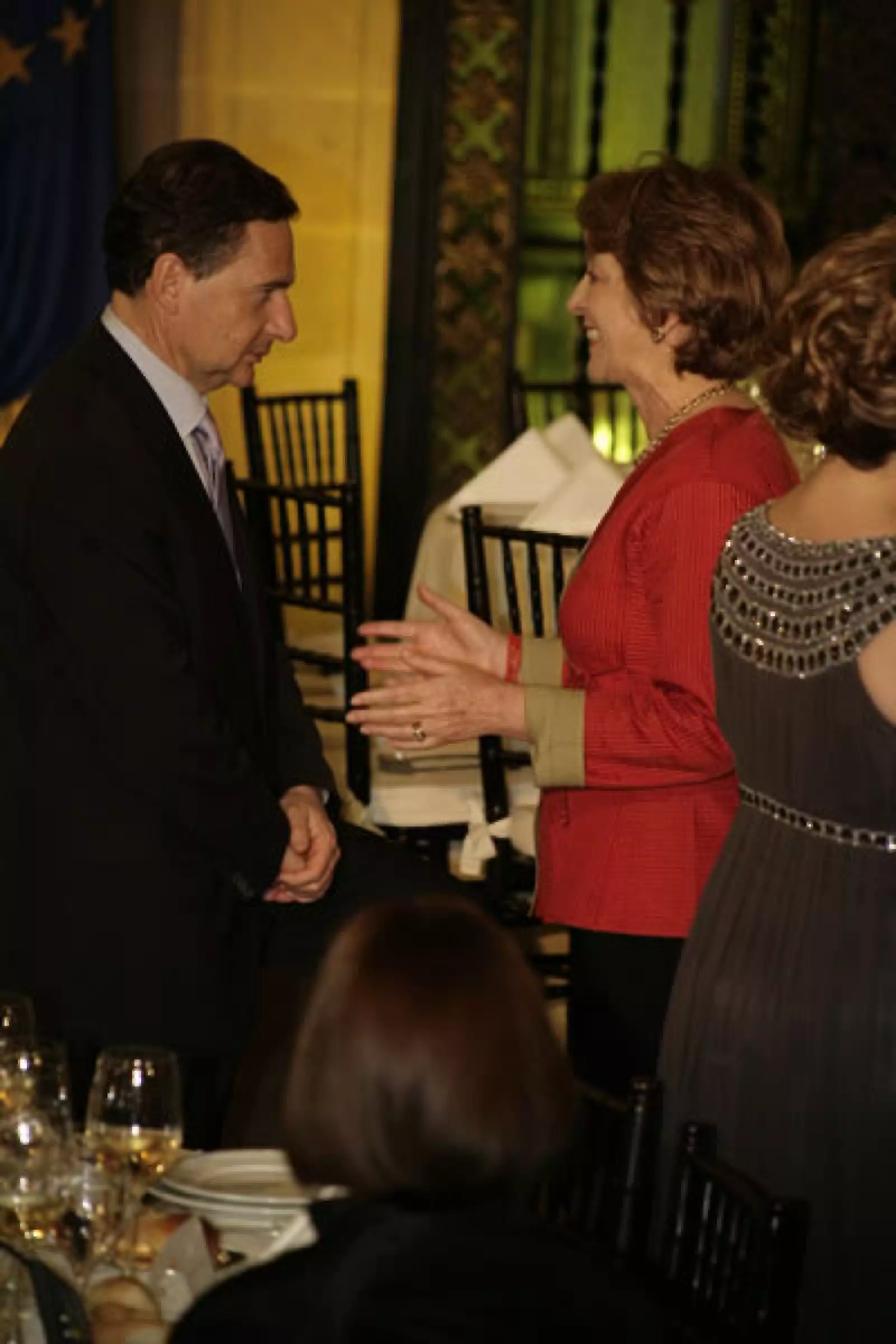 Cena Sarkozy en Palacio Nacional