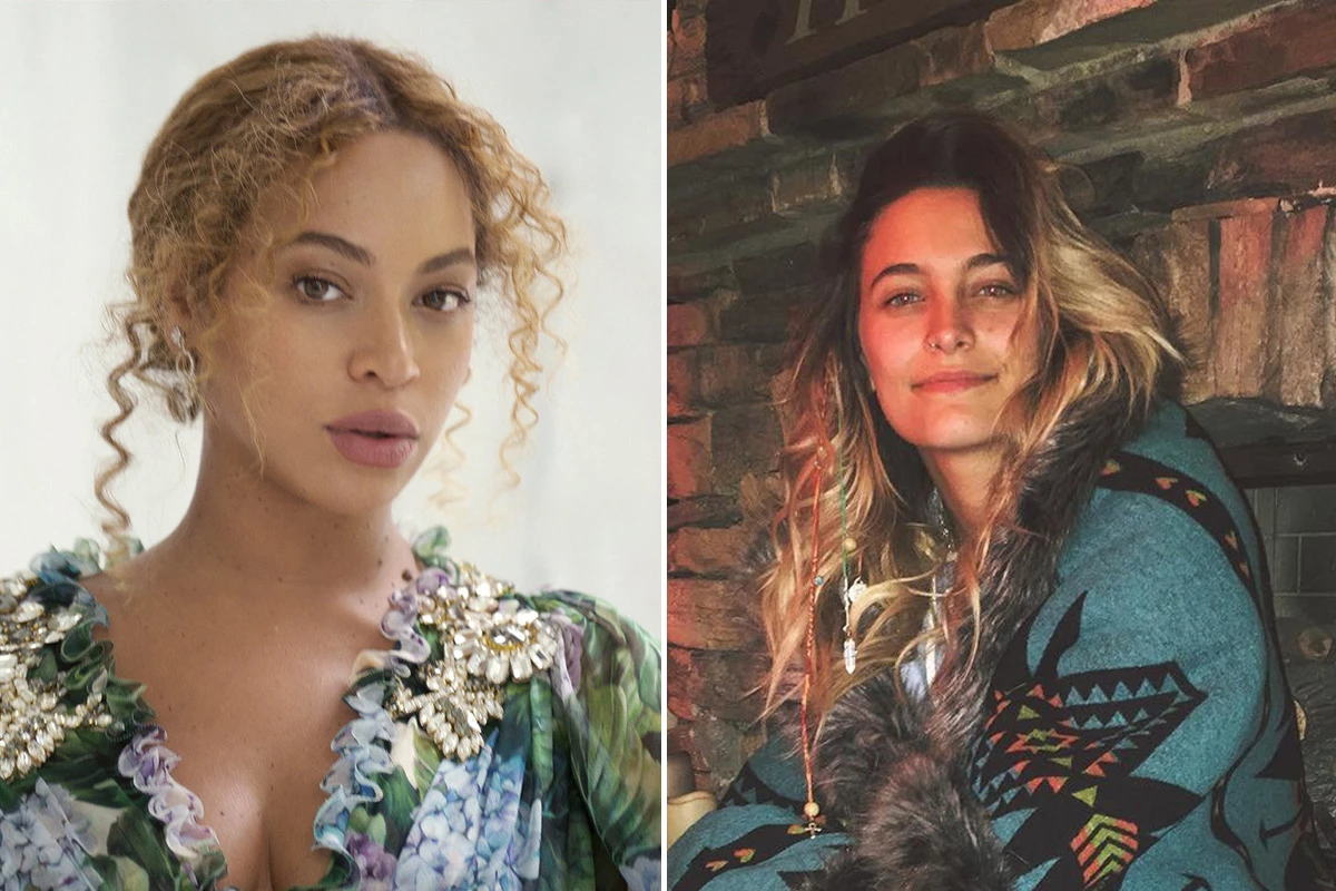 Paris Jackson y Beyoncé sin maquillaje