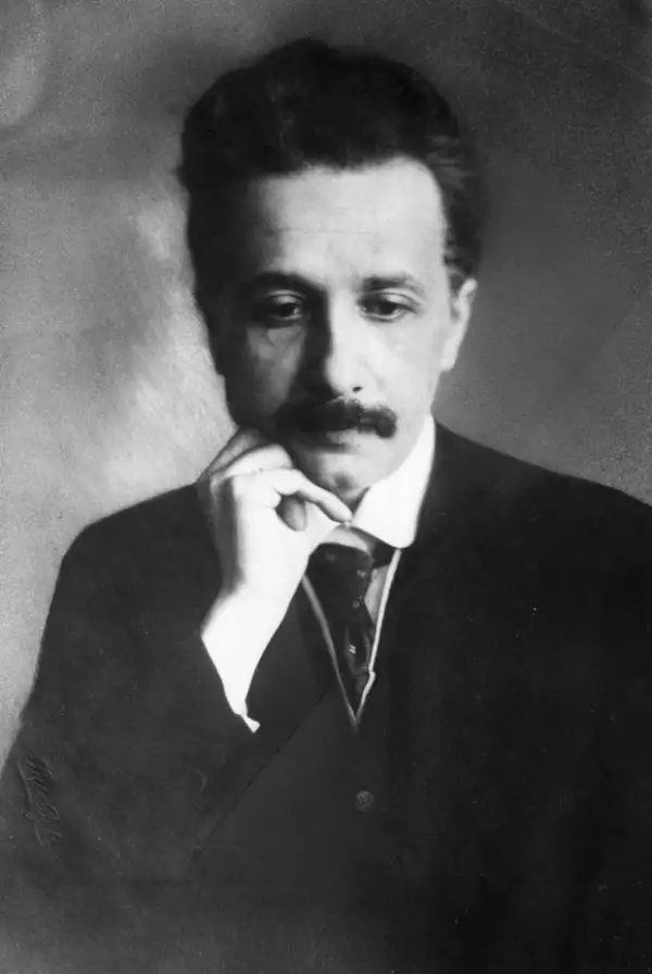 Albert Einstein.