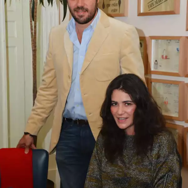 Héctor Pacheco y Joanna Faria