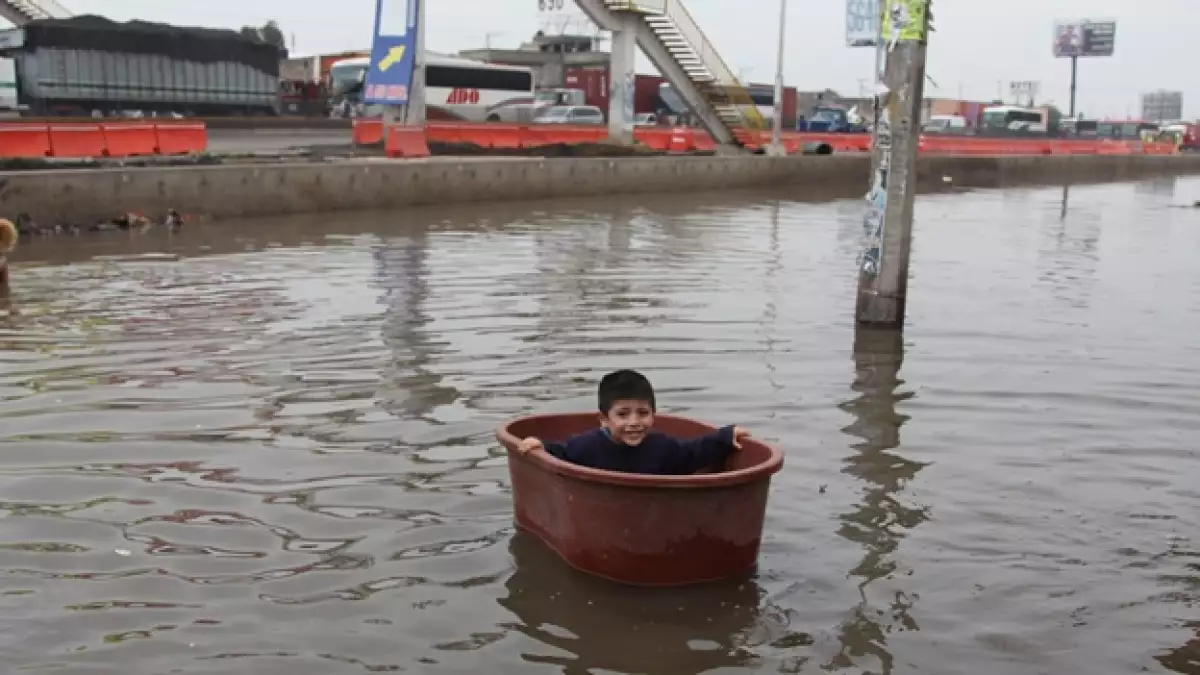 lluvias DF inundación