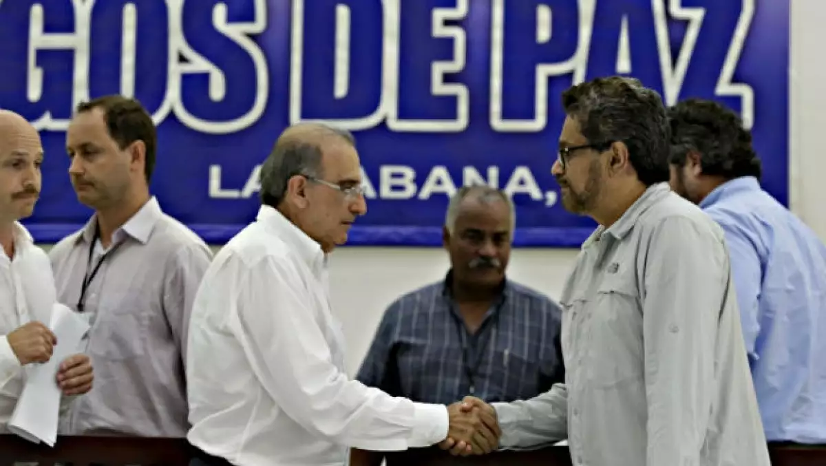 Los negociadores de las FARC y el gobierno colombiano se reunieron para agilizar el proceso de paz en el país sudamericano