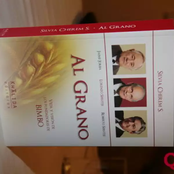 Libro Al Grano de Silvia Cherem