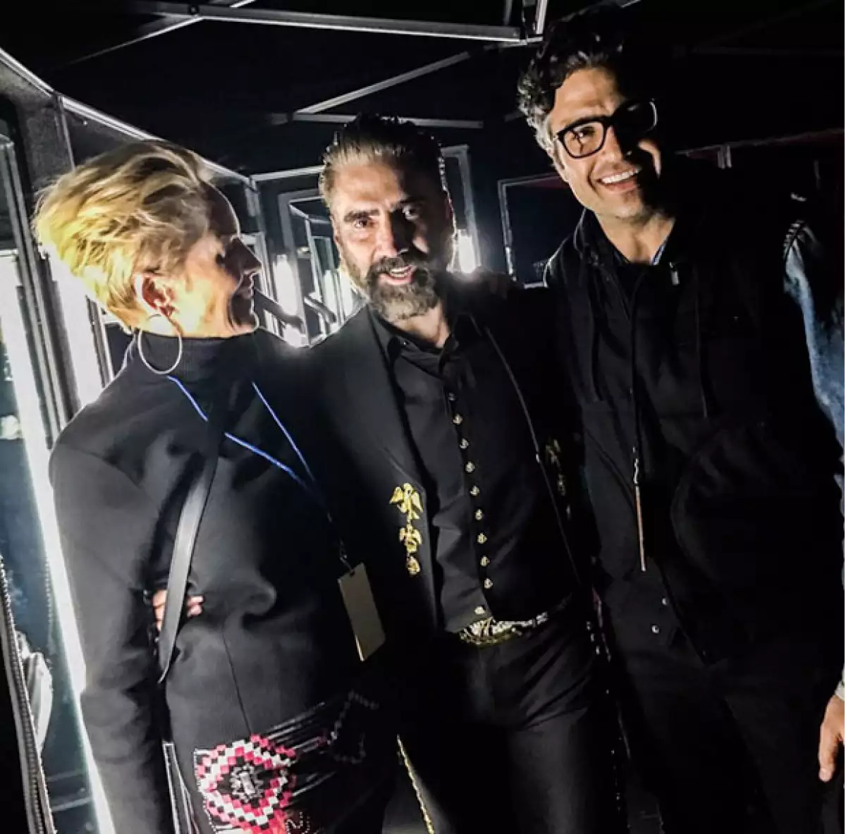 La actriz asistió a la presentación del mexicano este fin de semana en Los Ángeles.