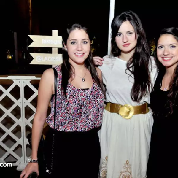 Erika Páez, Lorena Sada y Jessica Vázquez