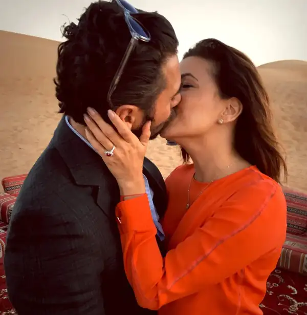 Pepe Bastón y Eva Longoria