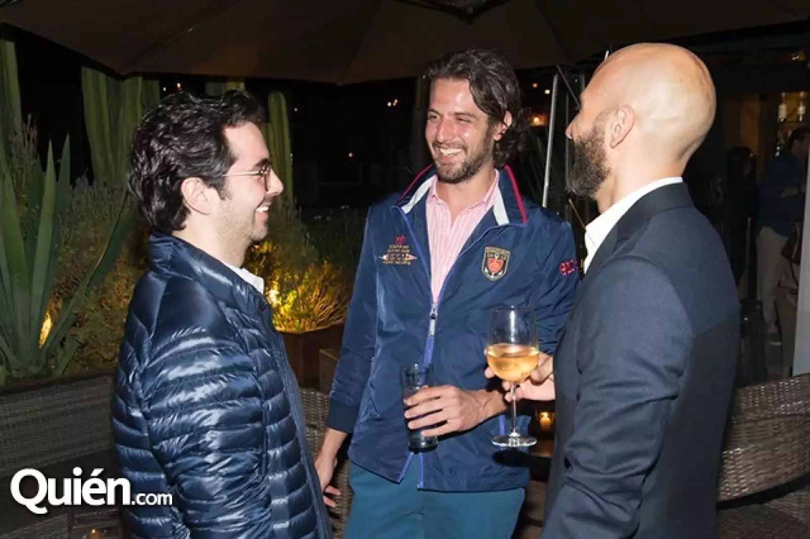 Pepe Gallardo,Rodrigo Velez y Bernardo Peraldi
