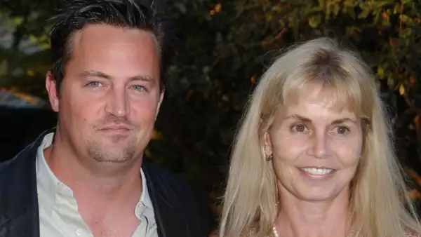 Matthew Perry y Suzanne Morrison