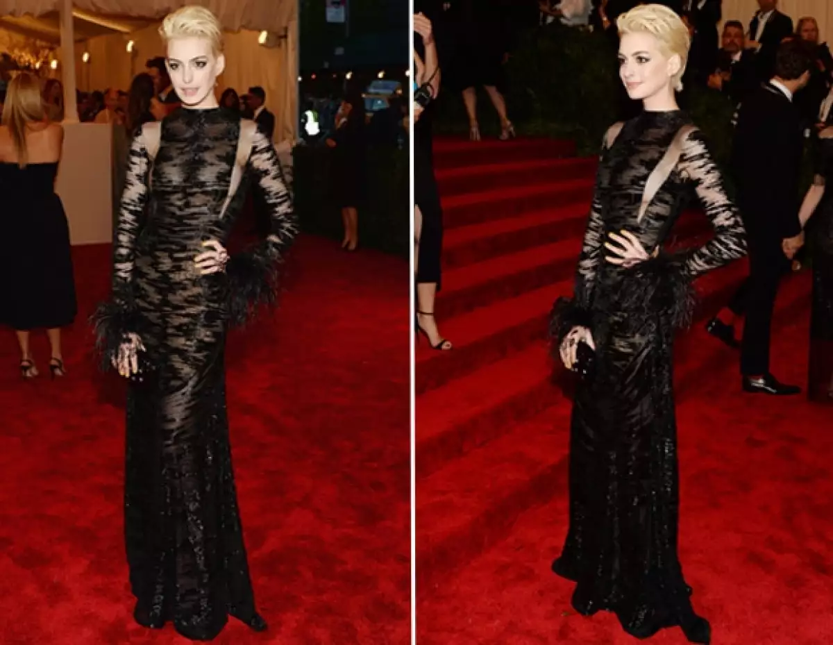 Sin duda, Anne fue una de las más atractivas de la noche.