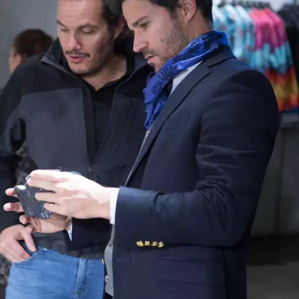 Coctel y cena navideña Ricardo Seco y Lorena Saravia