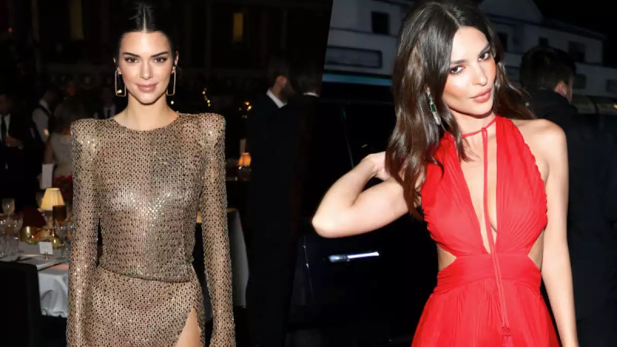 Kendall Jenner y Emily Ratajkowski