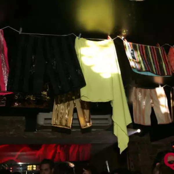 Aspectos. Ropa tendida