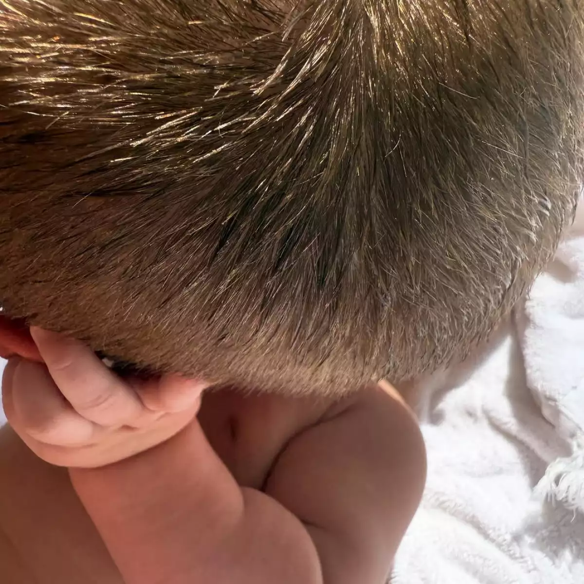 Justin Bieber y su hijo Jack Blues Bieber