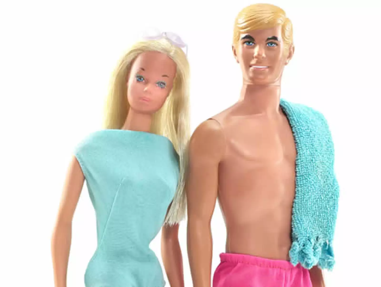 Barbie y Ken terminaron su relación el 14 de febrero de 2004, después de 43 años de relación. Aquí en 1970.