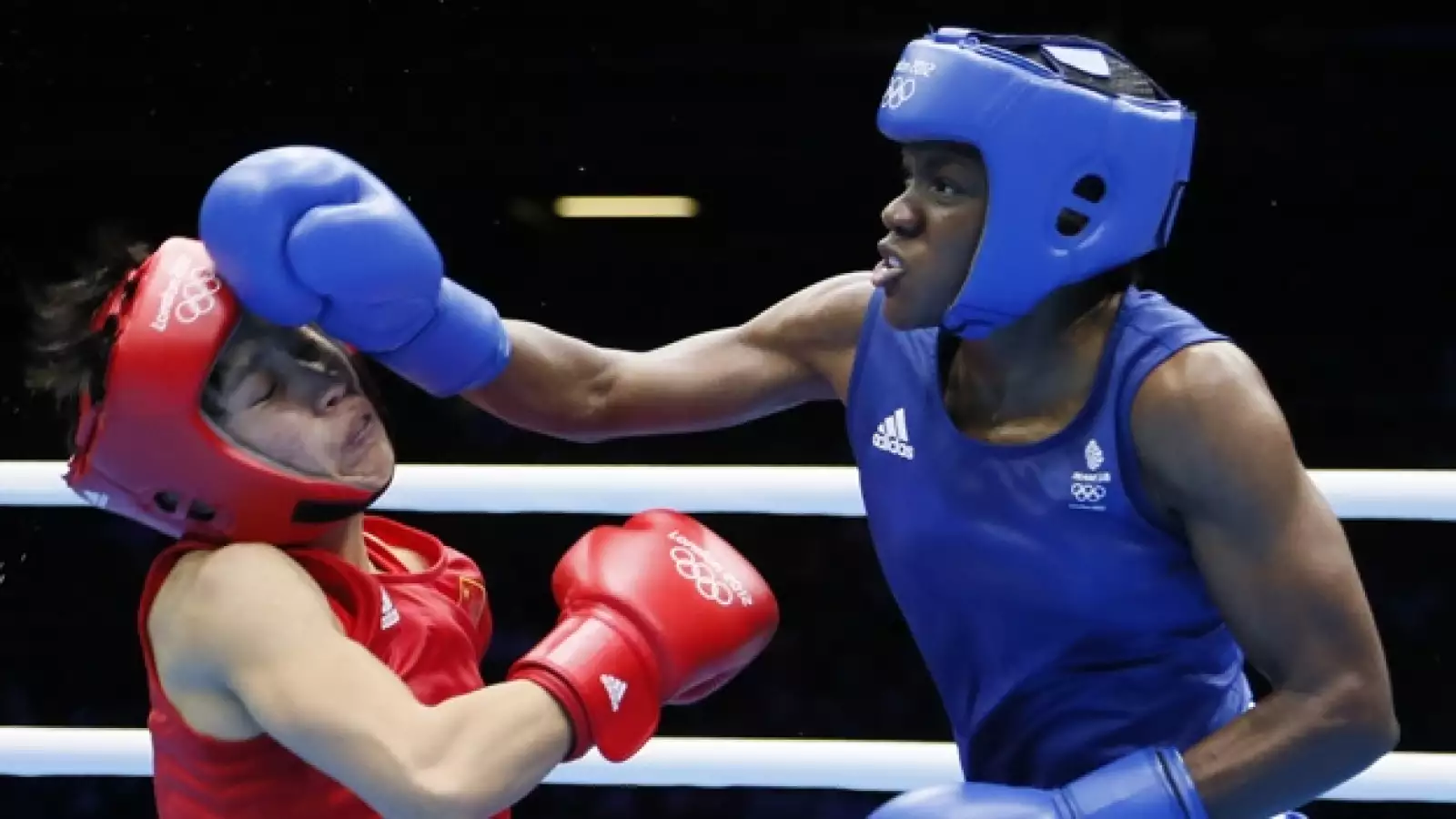 competencia de box femenil