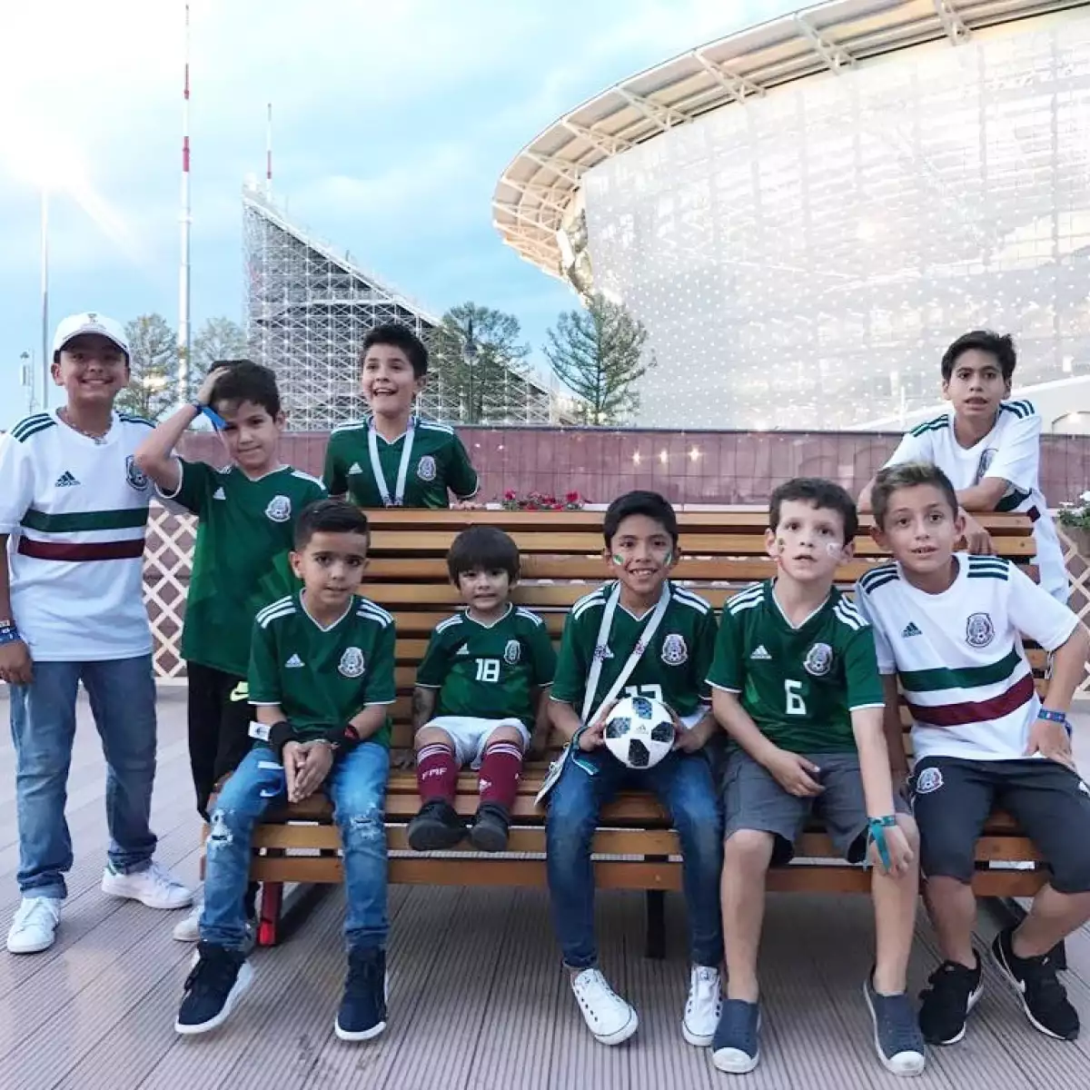 Hijos de seleccionados de México