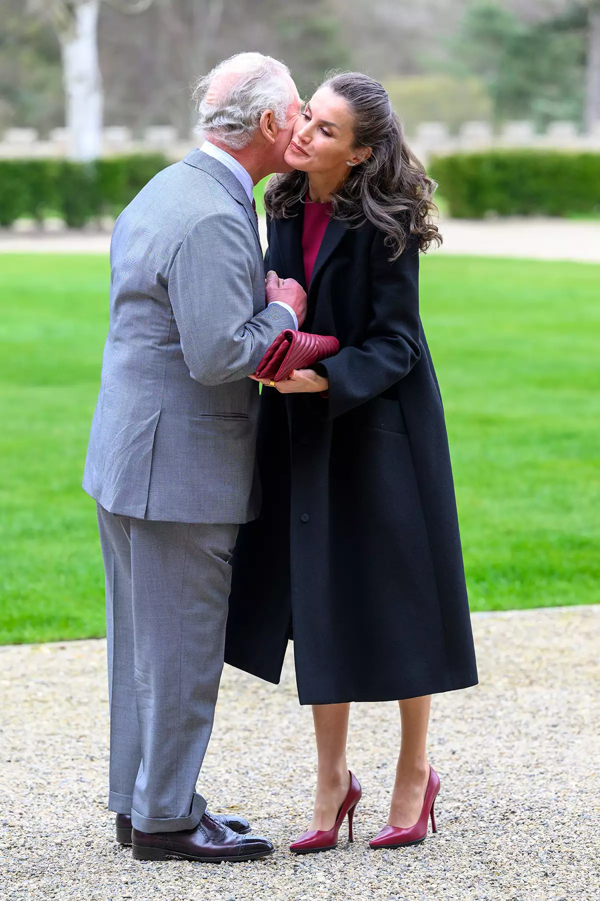 Queen Letizia and Prince Charles visit to Auckland Castle, Bishop Auckland, County Durham, UK - 05 Apr 2022