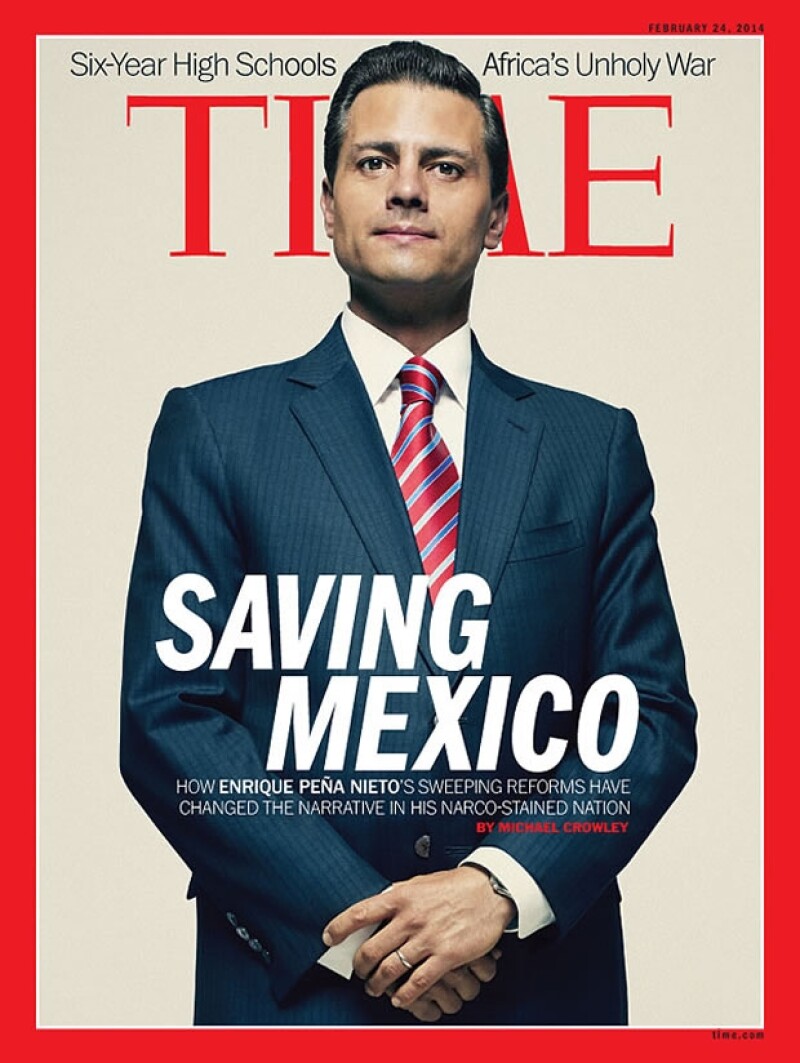 En la edición del 24 de febrero el tema principal de la revista es el presidente y cómo está “Salvando a México”, destacando las reformas que está realizando, algo que ha causado enojo.