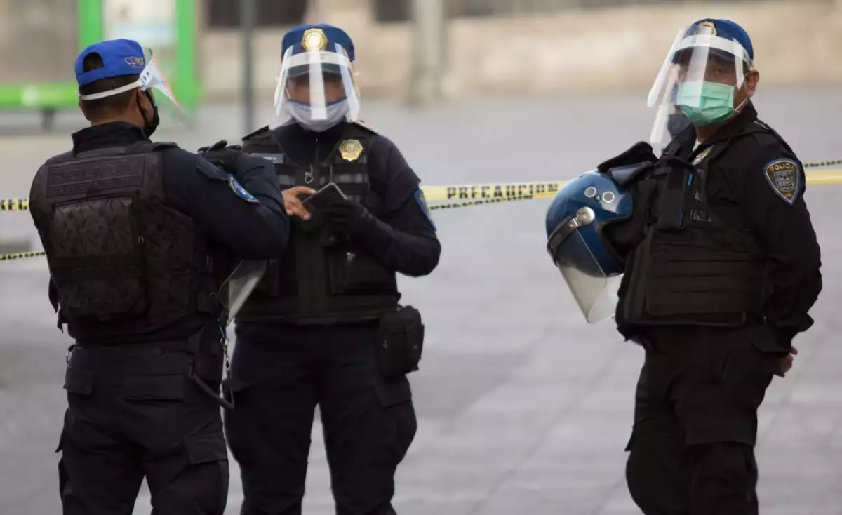 Policías capitalinos