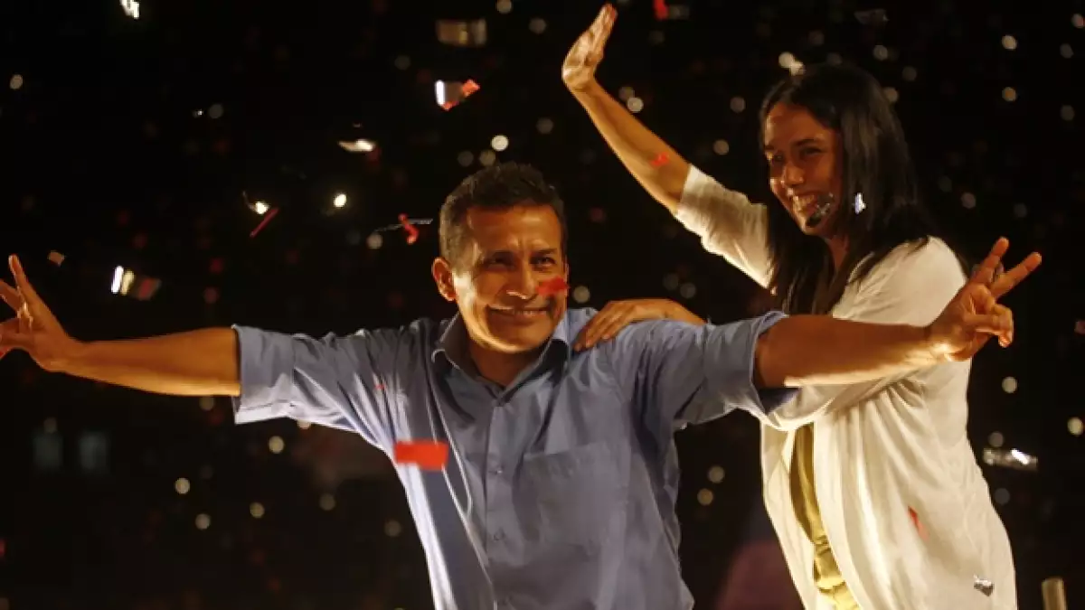 humala ollanta celebra su triunfo