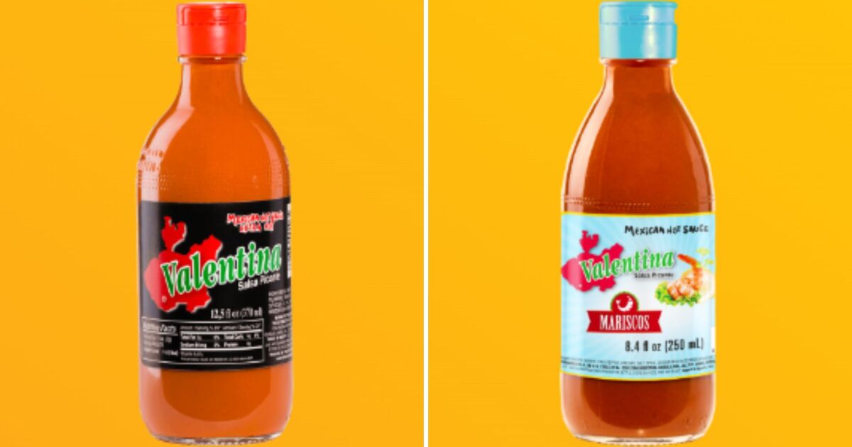 etiquetas de marcas de salsa picante