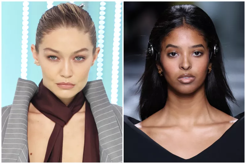 Gigi Hadid y Natalia Bryant 