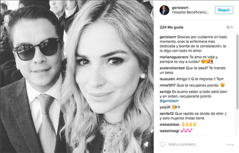 Tanto Gerardo como Mariana, se ven muy enamorados.