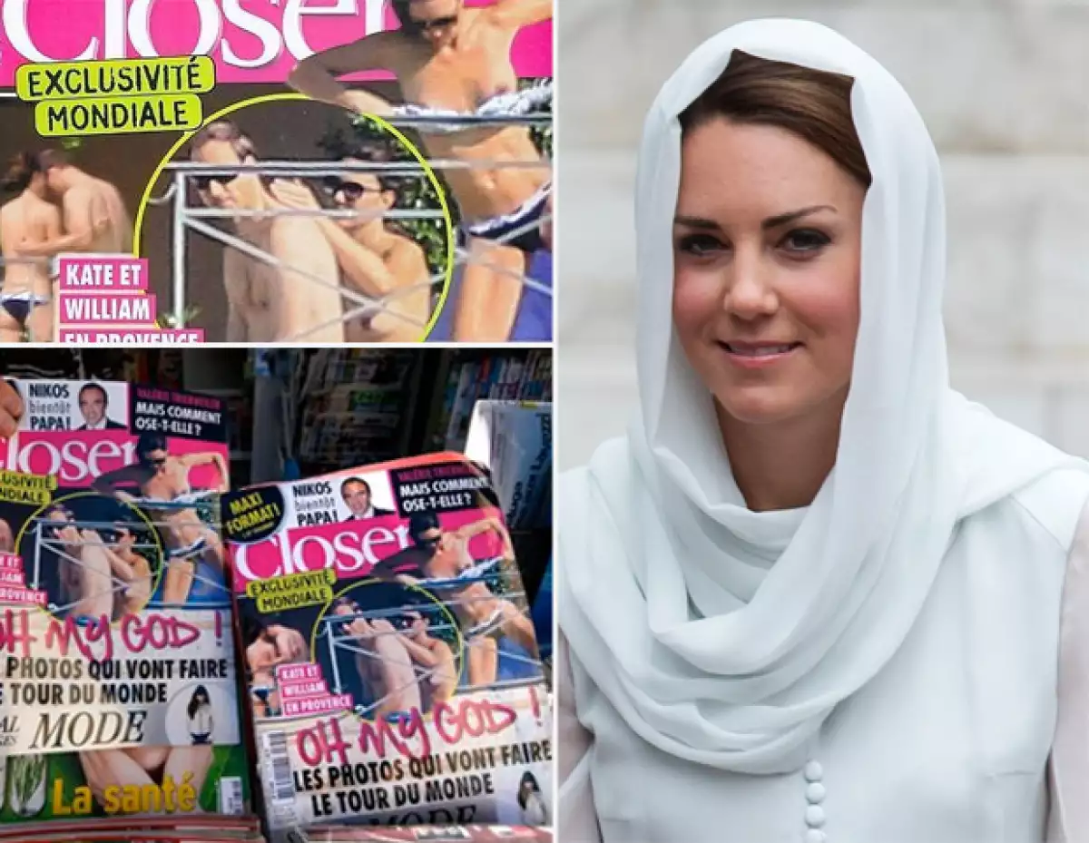 Una revista francesa publicó unas imágenes donde se aprecia a los Duques de Cambrigde disfrutando en un yate.