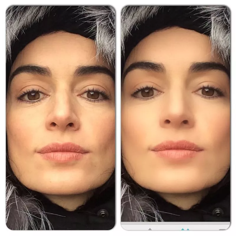 Una de nuestras "31 mujeres que amamos" dejó claro que no necesita editar sus fotos para lucir su belleza y evidenció a quienes sí lo hacen posteando una comparación en su red social.