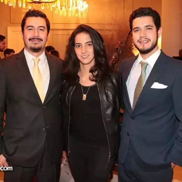 Alonso Arceo,Mariana Meza y Javier Campos