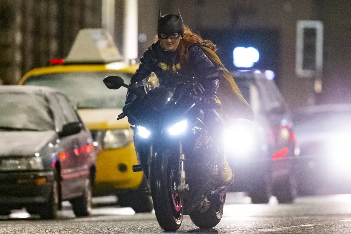 'Batgirl' on set filming, Glasgow, Scotland, UK - 01 Mar 2022