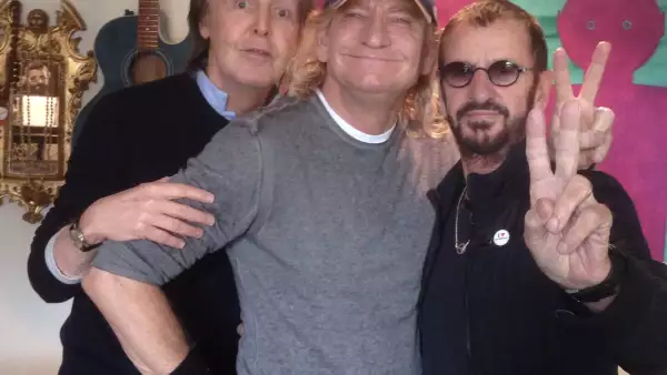 Ringo Starr y Paul McCartney