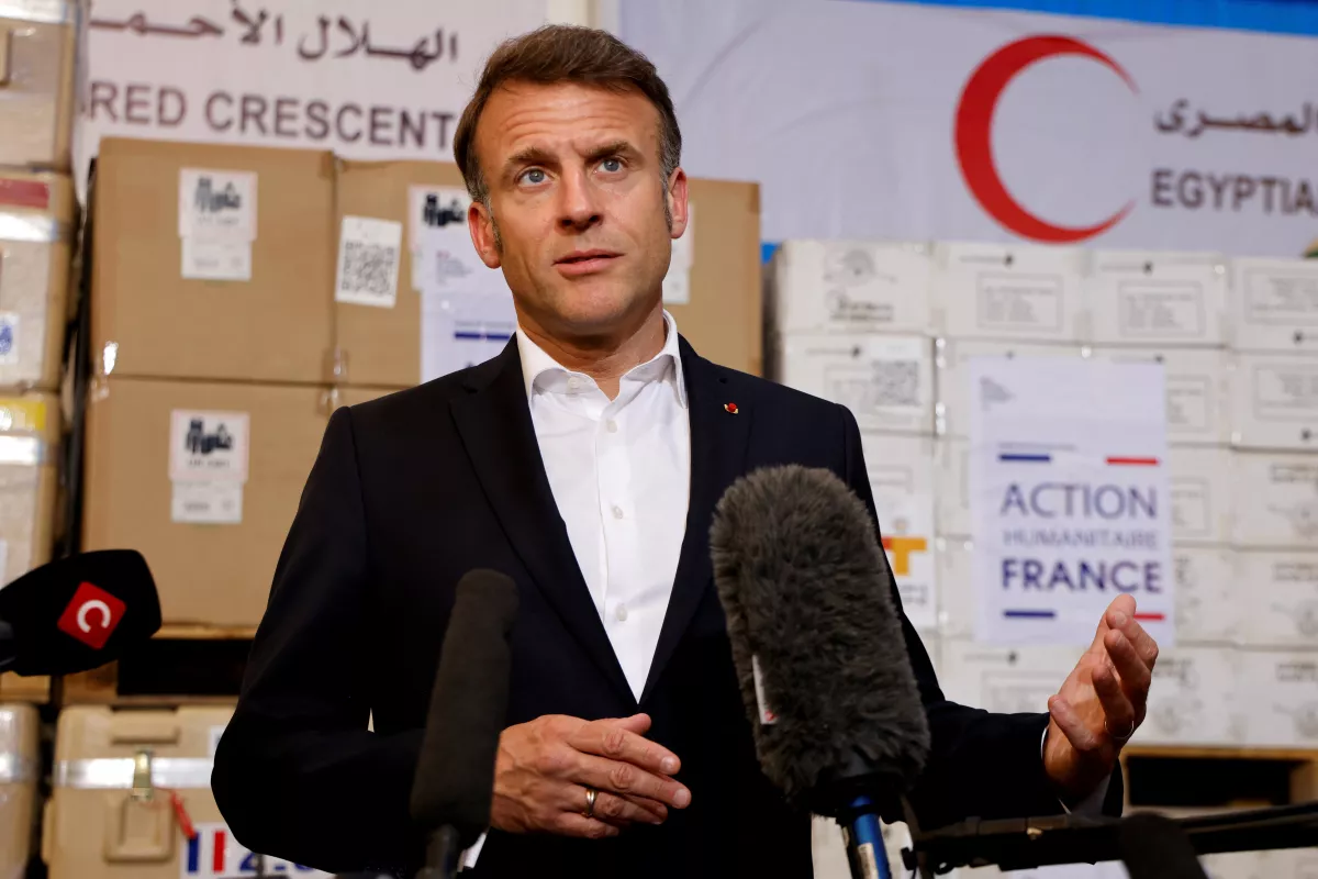 Francia reconocerá al Estado palestino en junio, sugiere Macron