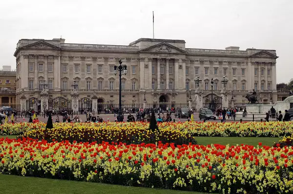 Preparations Begin On The Stands That Will Hold Members Of The Press During The Royal Wedding