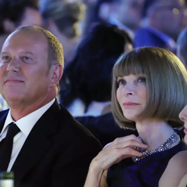 Michael Kors y Anna Wintour.
